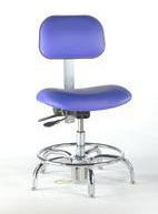 Chair, Ergonomic, Static Control, Tubular Steel base with Foot Ring and CastersBiofit Engineered Products